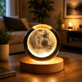 3D Crystal Full Moon Lamp